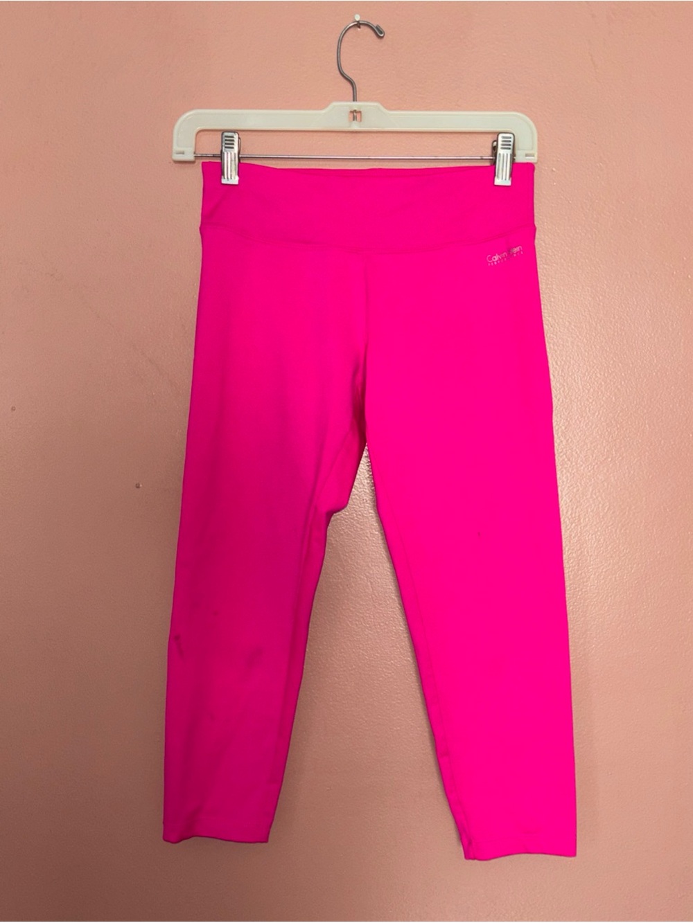 Calvin Klein Cropped Leggings SZ SMALL AS IS